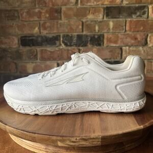 Altra Escalante 2 Womens 9.5 White Gray Zero Drop Running Shoes Sneakers